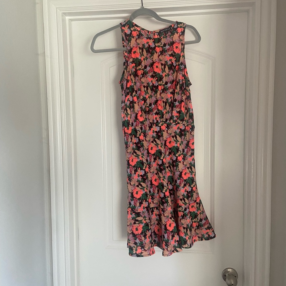 J. Crew Mercantile Floral Midi Dress